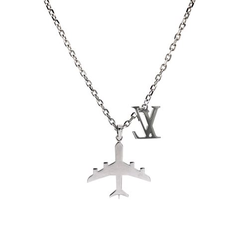 louis vuitton red heart necklace|Louis Vuitton plane necklace.